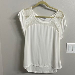 Ivory Express blouse SS L.